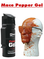 Mace Gel in the Face!